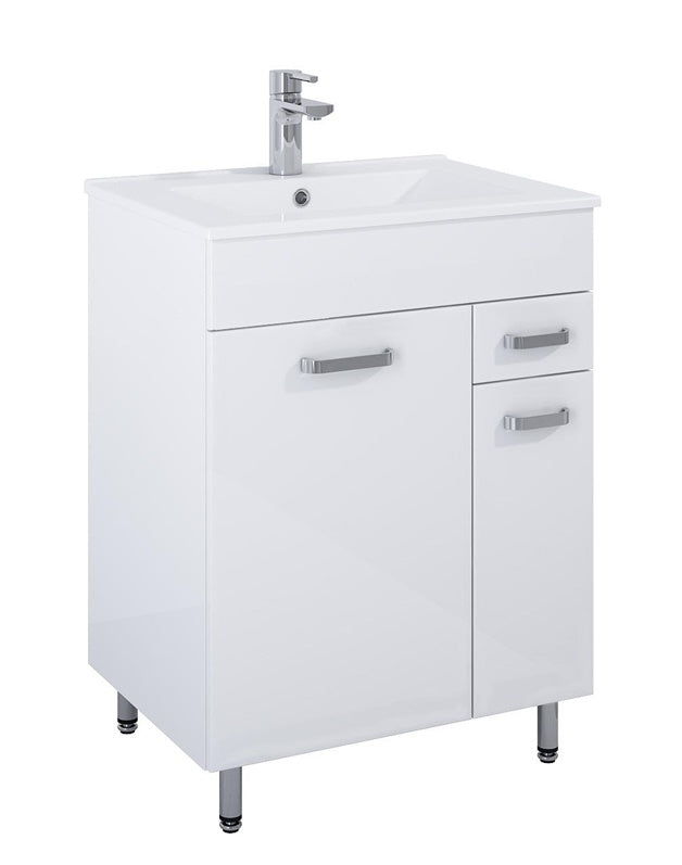 SET NIKA 60 CM WHITE GLOSS