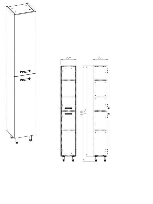 SPINTELĖ ŪKINĖ NIKA 30 CM BALTA BLIZGI
