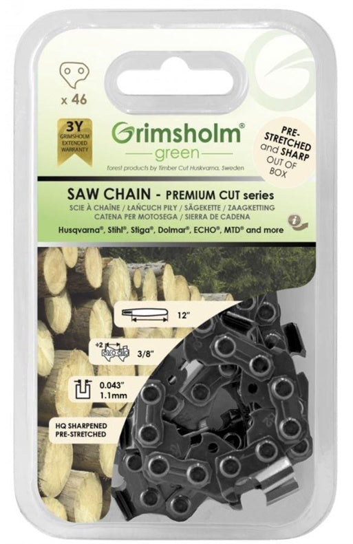 SAW CHAIN PREMIUM CUT46 DL3/8"043"/1.1MM
