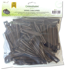 Smeigtukai Grimsholm, ruda, 100 vnt.