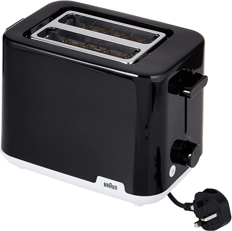 Toaster BRAUN HT1010BK, black