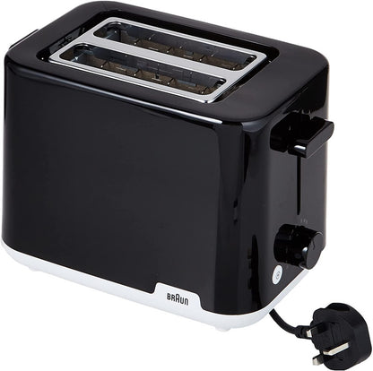 Toaster BRAUN HT1010BK, black