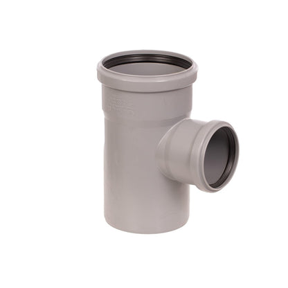 Vidaus kanalizacijos trišakis HTplus, Ø 110 / 75 mm, 87°