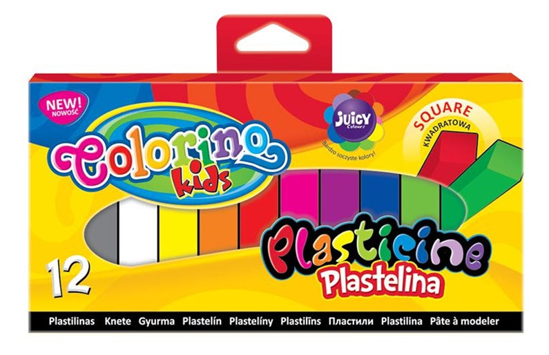 Plastilinas COLORINO 57417PTR, 12 spalvų