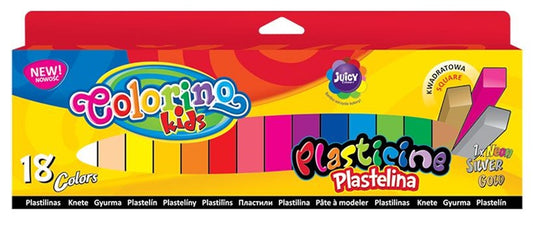 Plastilinas COLORINO 42659PTR, 18 spalvų