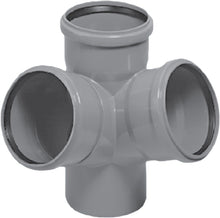 Internal sewerage tee HTplus, Ø110/110/110 mm, 67°
