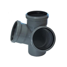 Internal sewerage tee HTplus, Ø110/110/110 mm, 67°