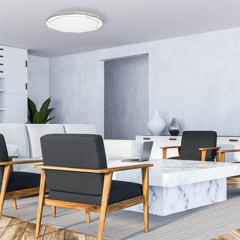 Milagro ceiling light, LED, 52W, 3-6K, 3640lm, Ø48.