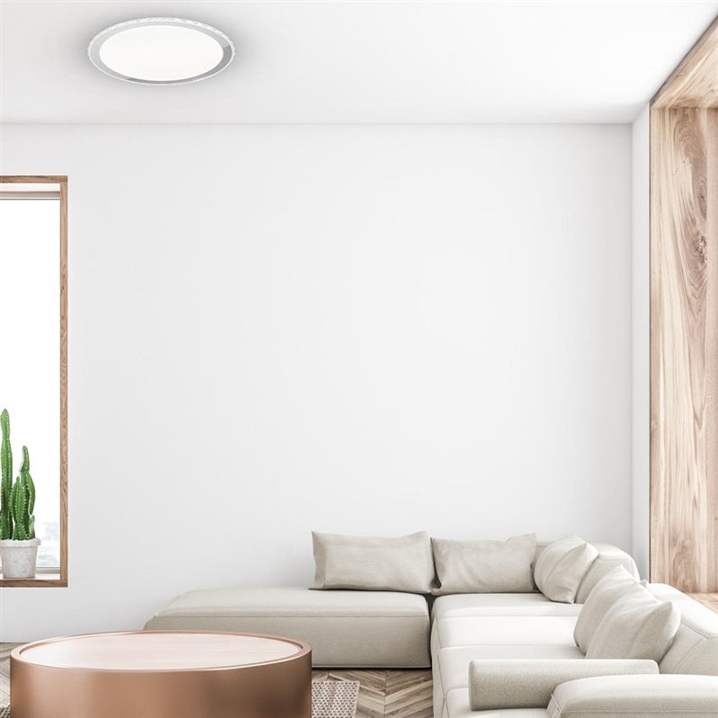 Šviestuvas plafonas Milagro, LED, 66W, 3-6K, 3300lm, Ø50.
