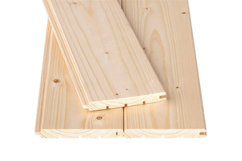 Boazeria wewnętrzna, 12,5x96x3000 mm, klasa ABC, świerk