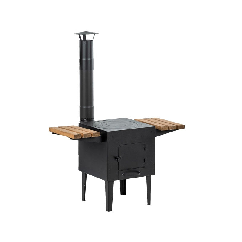Grilis DM Grill, ruda/juoda, 45 cm