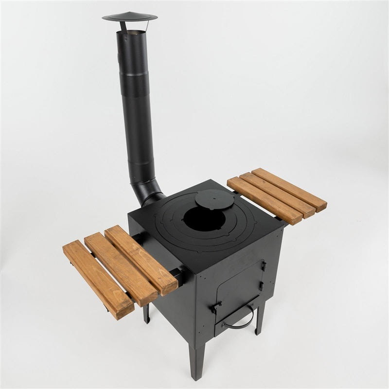 Grilis DM Grill, ruda/juoda, 45 cm