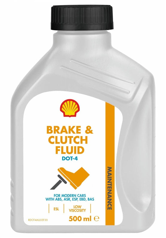 Stabdžių skystis Shell DOT-4, 0.5 l