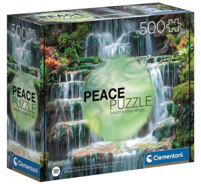 Clementoni Peace The Flow Jigsaw Puzzle 35117, 500 pcs.