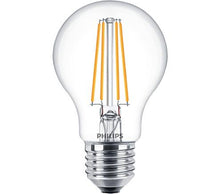 Lemputės Philips LED filamentinės, A60, E27, 7W, 806lm,2700K