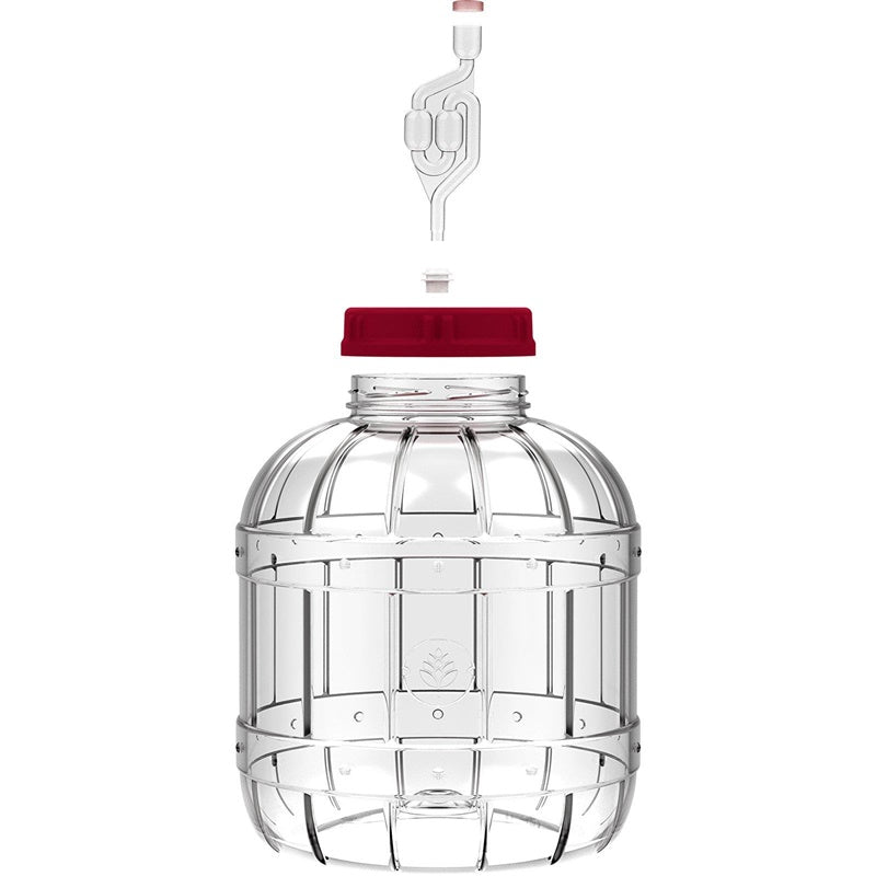 Plastic fermentation tank BROWIN 602118, 8 l