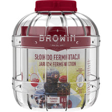 Plastic fermentation tank BROWIN 602118, 8 l