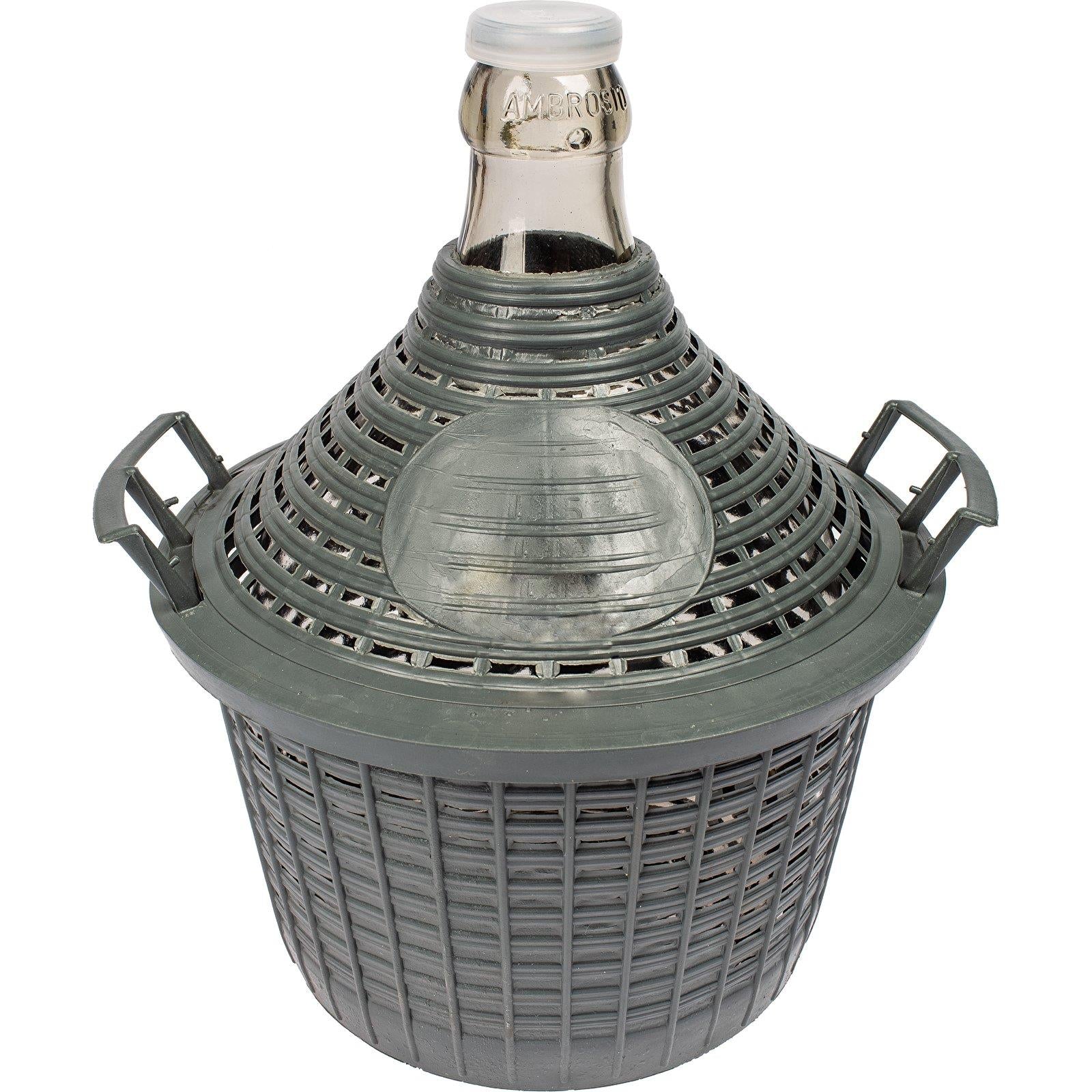 Vyno indas su plastikiniu krepšiu BROWIN 644005, 5 l