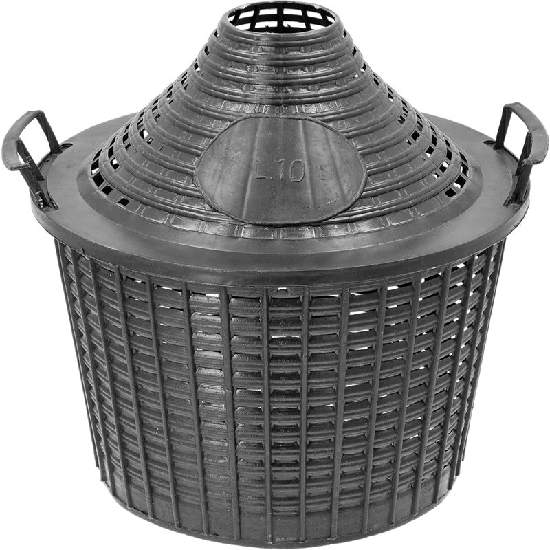 Wine container with plastic basket BROWIN 644010, 10 l