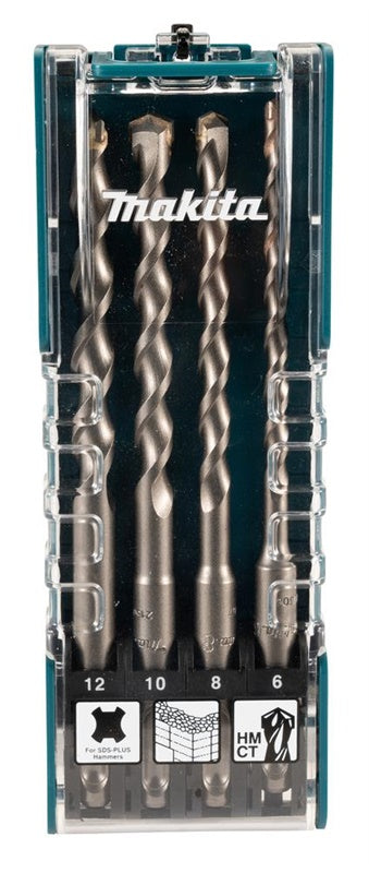 Zestaw wierteł Makita 6 mm, 8 mm, 10 mm, 12 mm x 160 mm