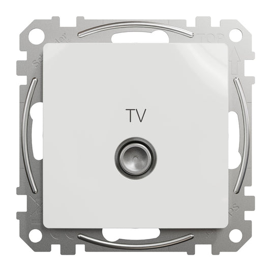 Antenna socket SCHNEIDER SEDNA DESIGN, white