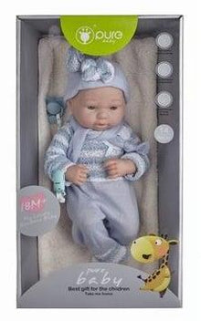 Doll PURE BABY 611765W, 35.56 cm