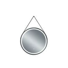 Mirror M&M FINE 1800102, wall-mounted, with lighting, Ø60 cm
