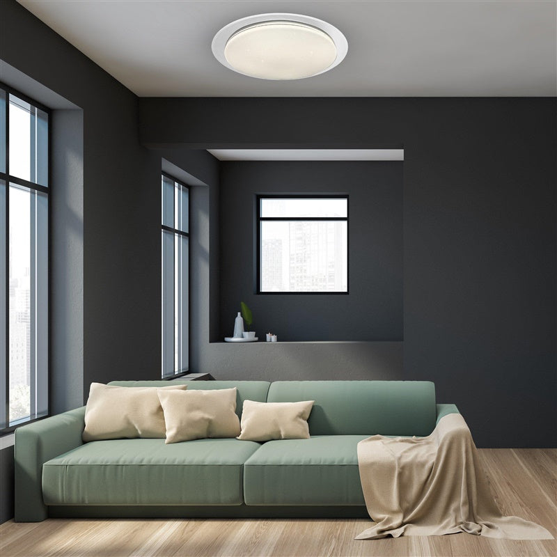 Lampa sufitowa plafon Milagro, LED, 24W, 3-6K, 1800lm, Ø40.