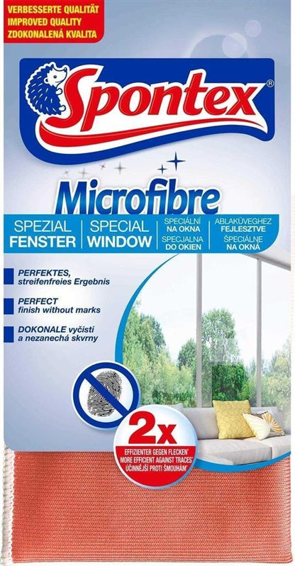 Ściereczka z mikrofibry do mycia okien Spontex Microfibre