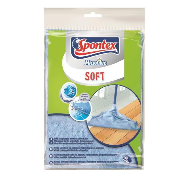 Mikropluošto grindų šluostė Spontex Soft, 1 vnt.
