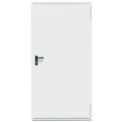 STEEL FIRE DOOR T30-1 900X2100 RAL 9002