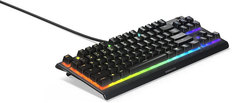 Klawiatura gamingowa Steelseries Apex 3 TKL, angielska (US), czarna