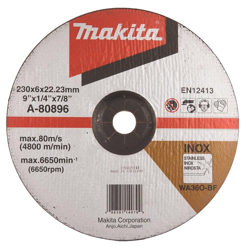 Grinding wheel Makita 230 x 6 x 22.23 mm