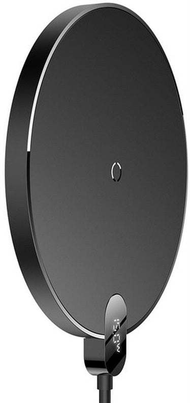 Įkroviklis Baseus Digital LED Wireless, juoda