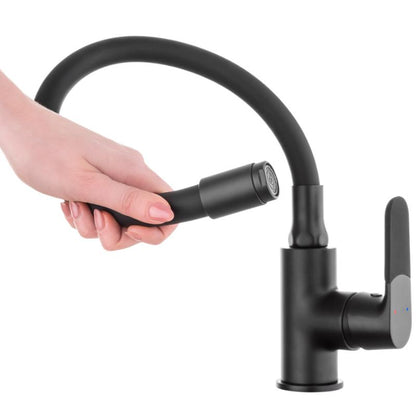 Virtuvinis maišytuvas Invena Joga plus BZ-32-P04-C, juodas