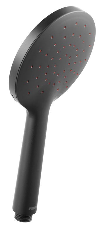 Shower head Ferro Phila S175BL, black, 120 mm