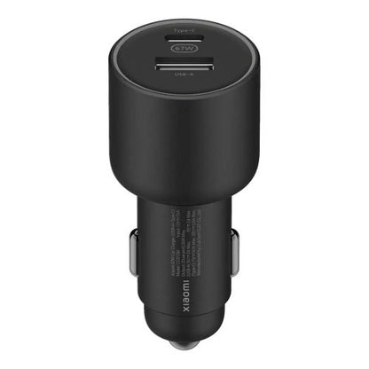 Xiaomi Mi automobilinis įkroviklis 67 W USB-A + Type-C BHR6814GL, juoda spalva