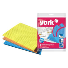 Drėgnų šluosčių komplektas York, 3 vnt., 17,5 x 15,5 cm