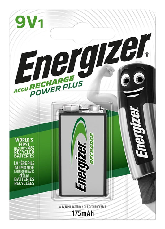 Akumulator ENERGIZER 9V, 175 mAh