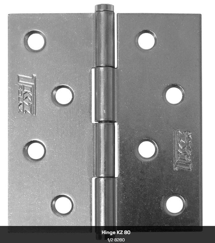 Zawiasy okienne J1 KZ80, 70 x 80 mm, 2 szt.
