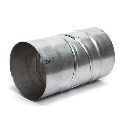 Kaminų alkūnė WADEX 115, D130 mm 45°