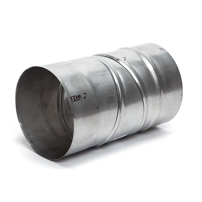 Kaminų alkūnė WADEX 115, D130 mm 45°