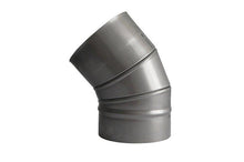 Kaminų alkūnė WADEX 115, D160 mm 45°
