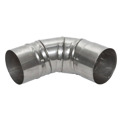 Kaminų alkūnė WADEX 116, D120 mm 90°