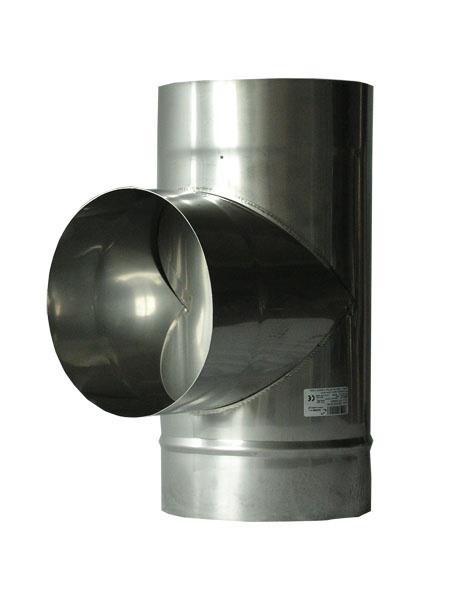 Trójnik kominowy WADEX 107, D180 mm 90°