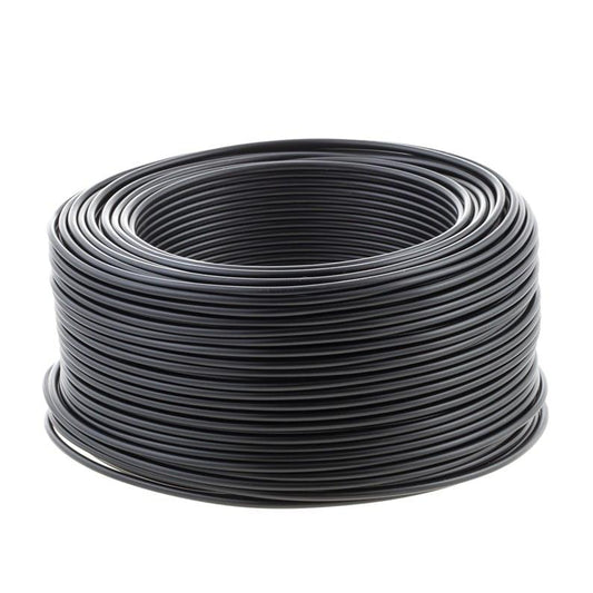 Laidas Lietkabelis H07V-U, 1 x 2,5 mm², juodas