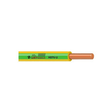 Cable Lietkabelis H07V-U, 1 x 4 mm², yellow/green