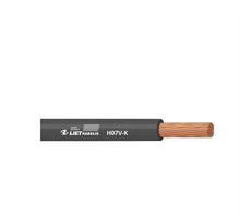 Laidas Lietkabelis H07V-K, 1 x 10 mm², juodas