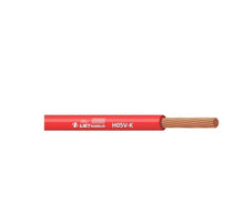 Laidas Lietkabelis H05V-K, 1 x 0,75 mm², raudonas
