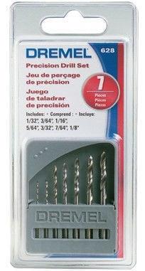 Drill Bit Set Dremel 628, 2615062832, 7 pcs